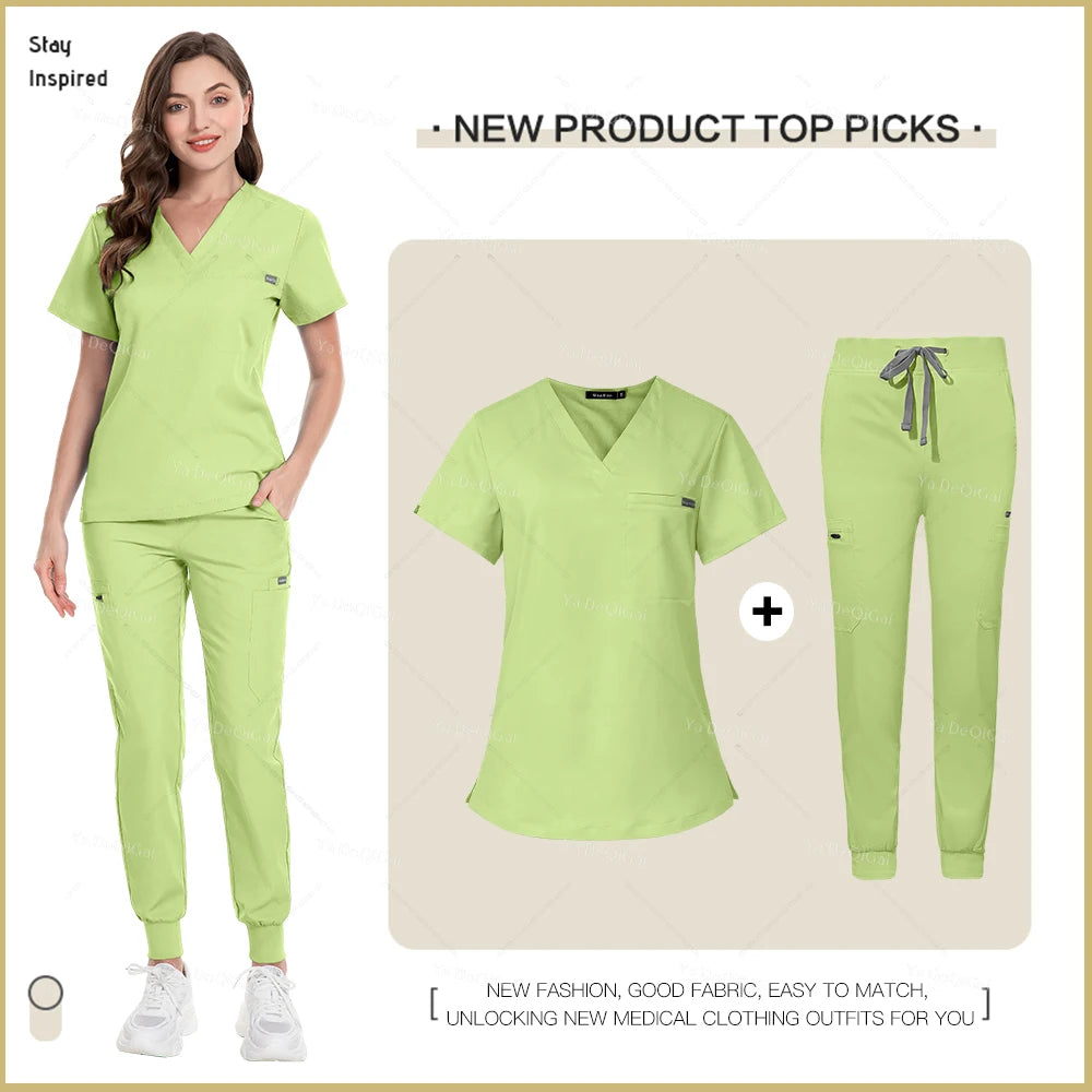 Elite Unisex High-End Scrub Set