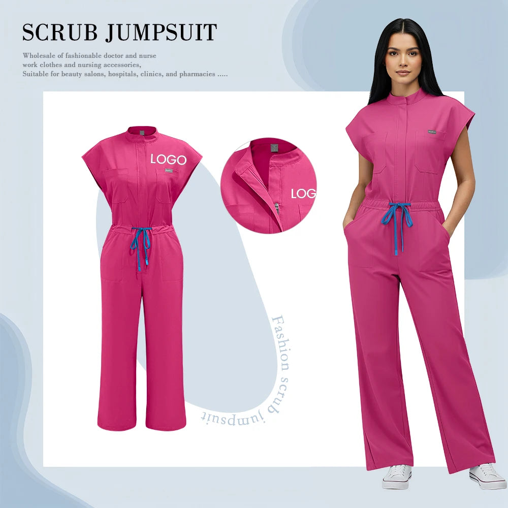 Elite Customizable Zipper Scrub Set