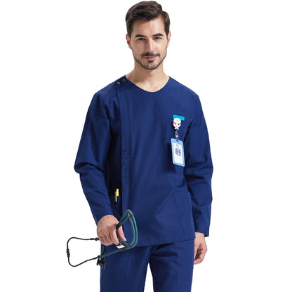 Classic Cotton-Blend Scrub Set