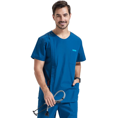 Classic Cotton-Blend Scrub Set