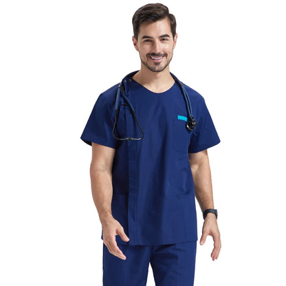 Classic Cotton-Blend Scrub Set