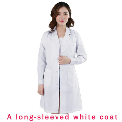 Women's Professional White Lab Coat