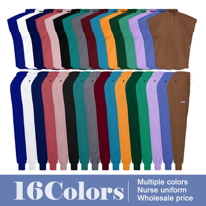 VIAOLI Unisex Jogger Scrub Set