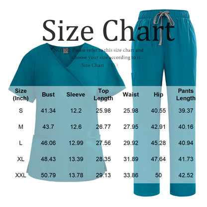 Unisex Elite Wrinkle-Resistant Scrub Set