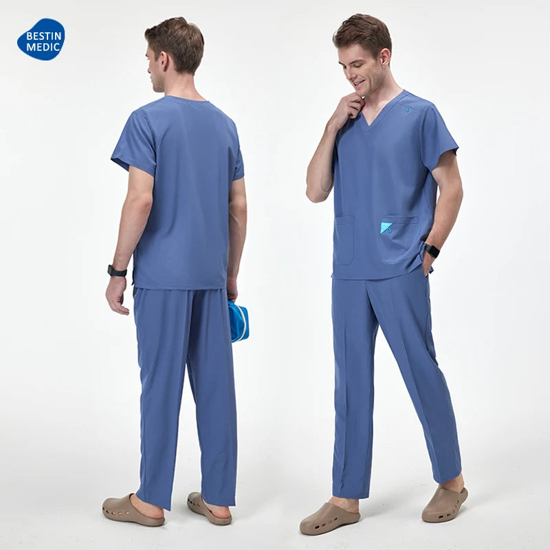 Men's Performance V-Neck Scrub Set S12