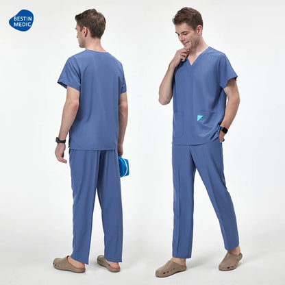 Men's Performance V-Neck Scrub Set S12