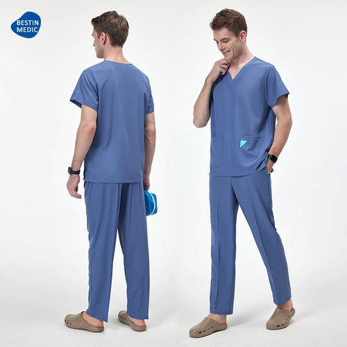 Men's Performance V-Neck Scrub Set S12