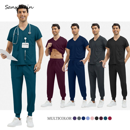 Unisex Fashion Stretch Scrub Set