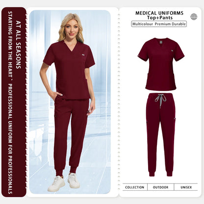 Bioscrubs Women's Multi-Pocket Scrub Set