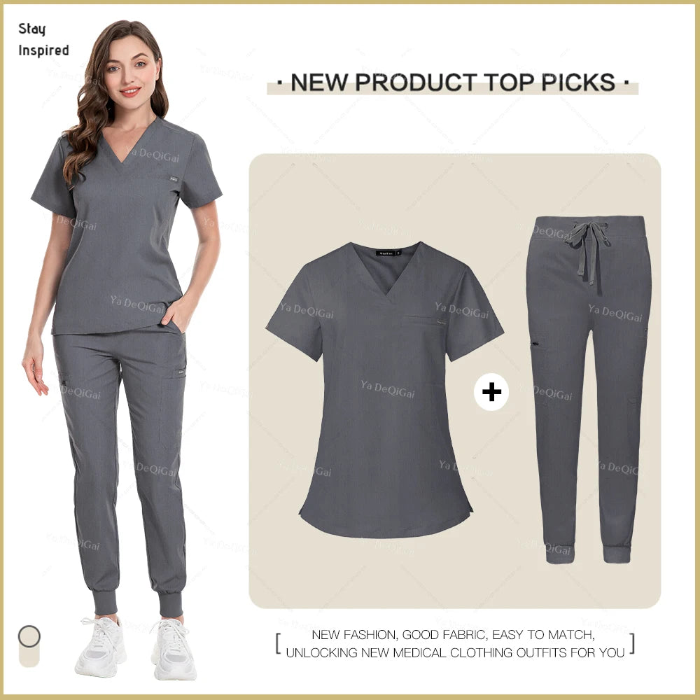 Elite Unisex High-End Scrub Set