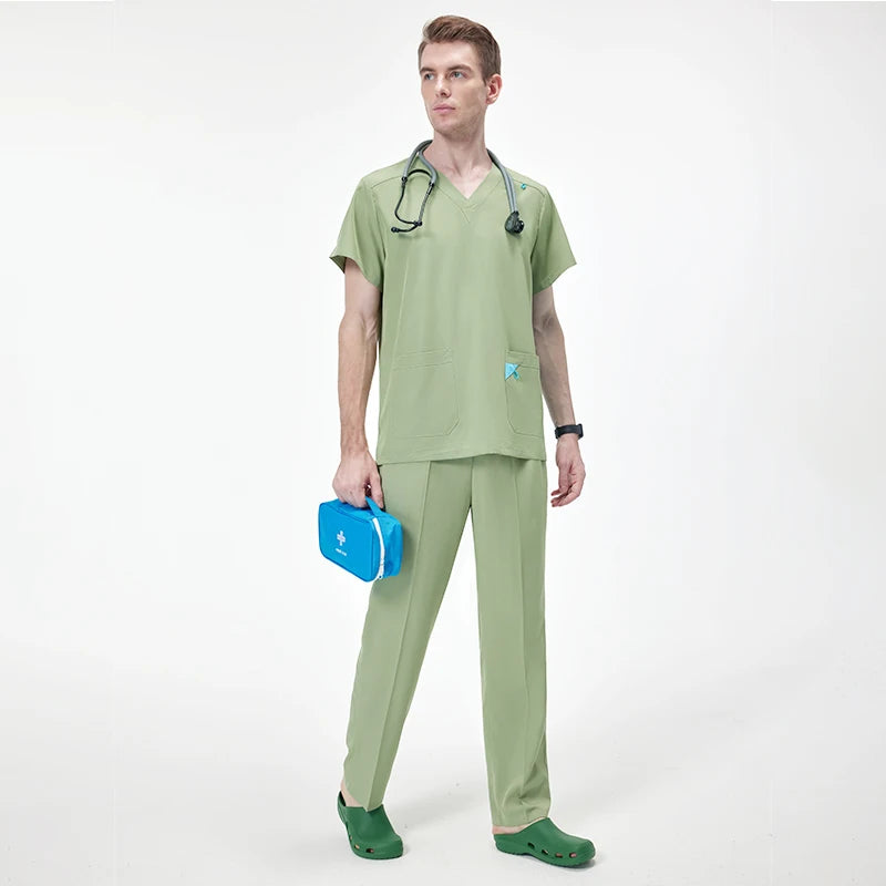 Men's Performance V-Neck Scrub Set S12