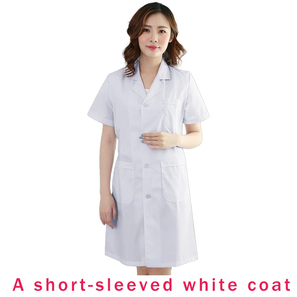 Women's Professional White Lab Coat