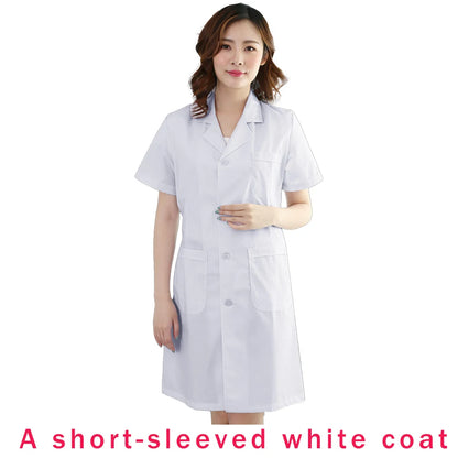Women's Professional White Lab Coat