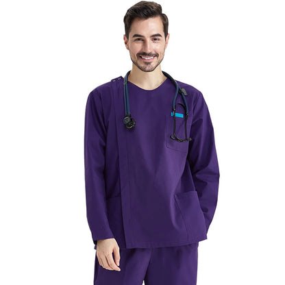Classic Cotton-Blend Scrub Set