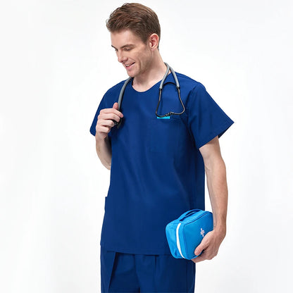 Classic Cotton-Blend Scrub Set