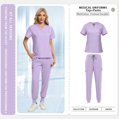 Bioscrubs Women's Multi-Pocket Scrub Set