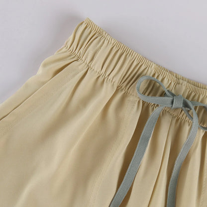 Professional Women's Multi-Pocket Scrub Set