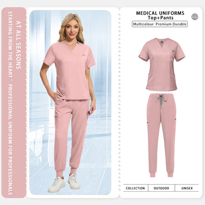 Bioscrubs Women's Multi-Pocket Scrub Set