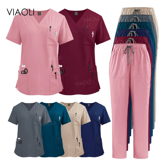 VIAOLI Professional Wholesale Scrub Set