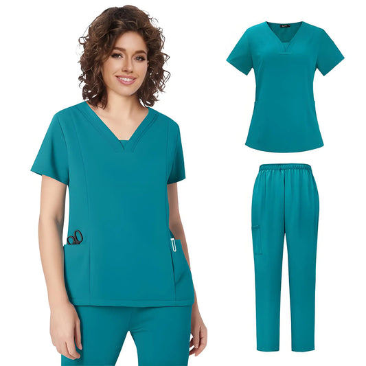 Women's Premium Stretch Scrub Jogger Set
