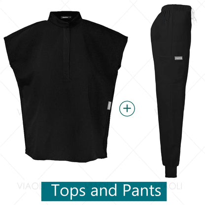 VIAOLI Unisex Jogger Scrub Set