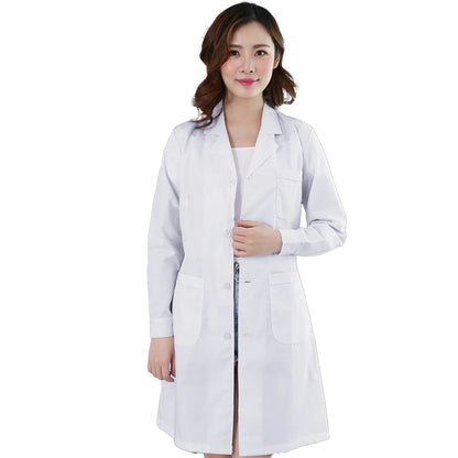 Women's Professional White Lab Coat