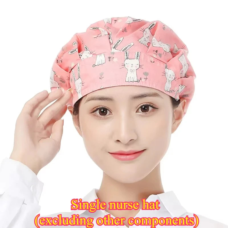 Professional Women's One-Piece Medical Scrub Jumpsuit
