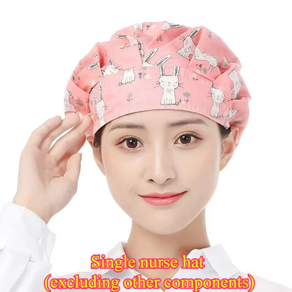 Professional Women's One-Piece Medical Scrub Jumpsuit