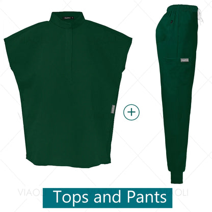 VIAOLI Unisex Jogger Scrub Set