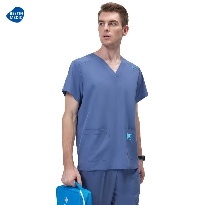 Men's Performance V-Neck Scrub Set S12