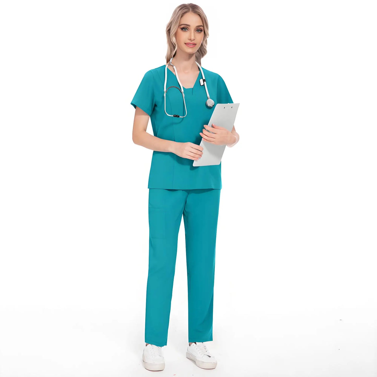 Women's Premium Stretch Scrub Jogger Set