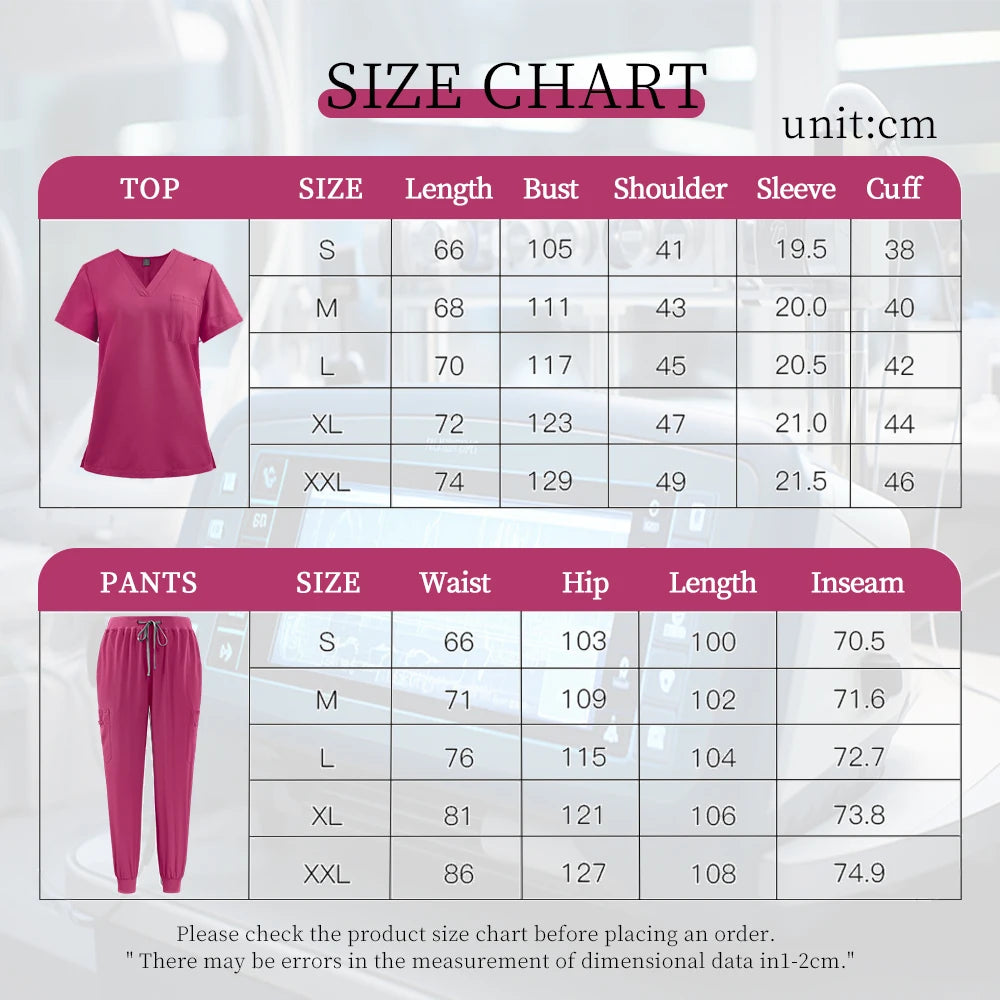 Unisex Professional Multicolor Scrub Set 2026