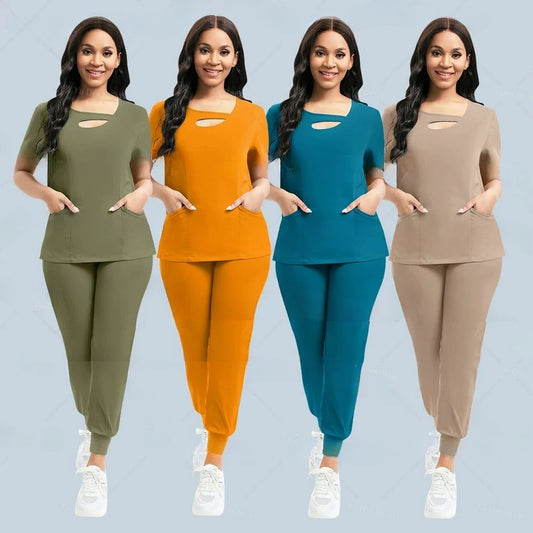 Elite Fashionable Women's Scrub Set