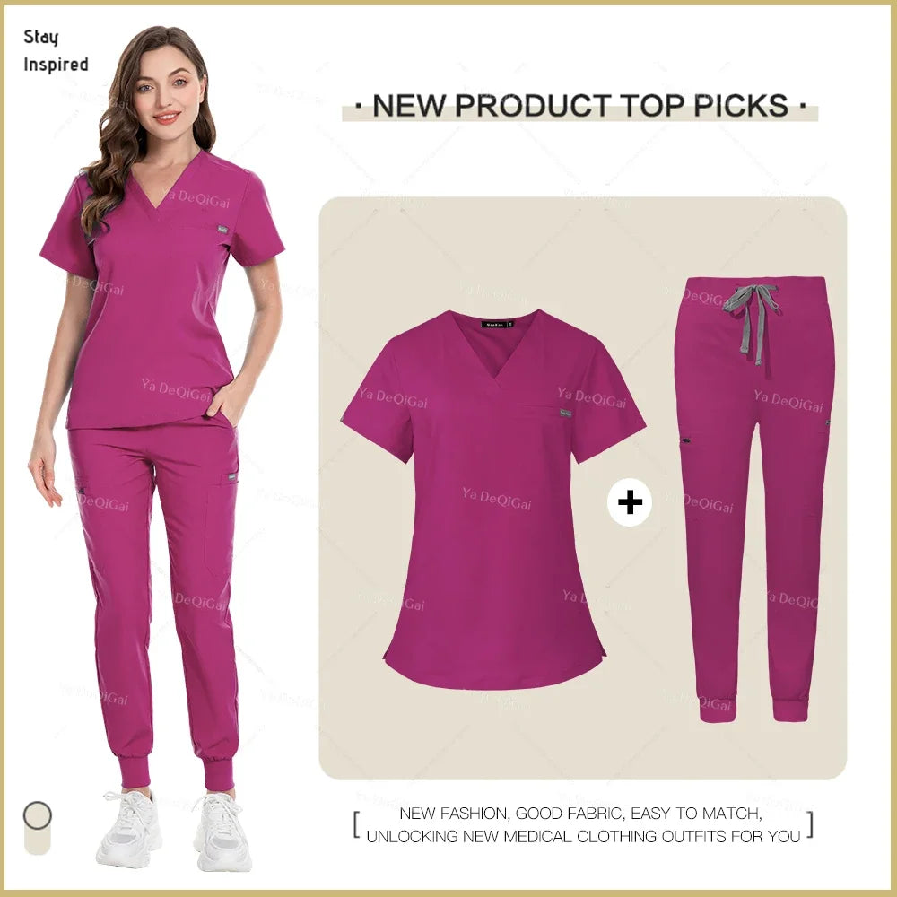 Elite Unisex High-End Scrub Set
