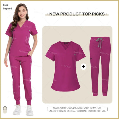 Elite Unisex High-End Scrub Set