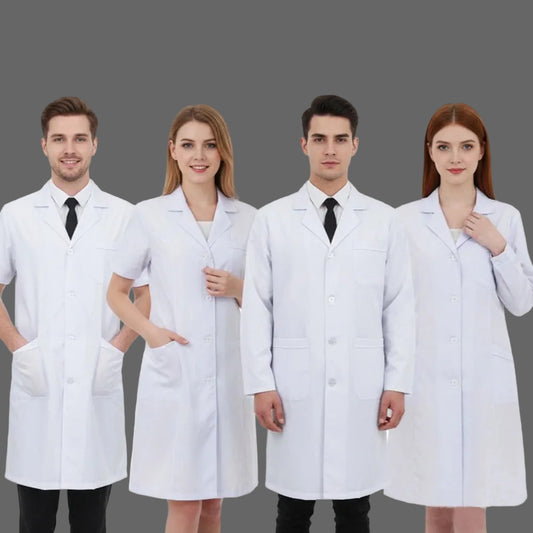 Women's Professional White Lab Coat