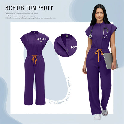 Elite Customizable Zipper Scrub Set