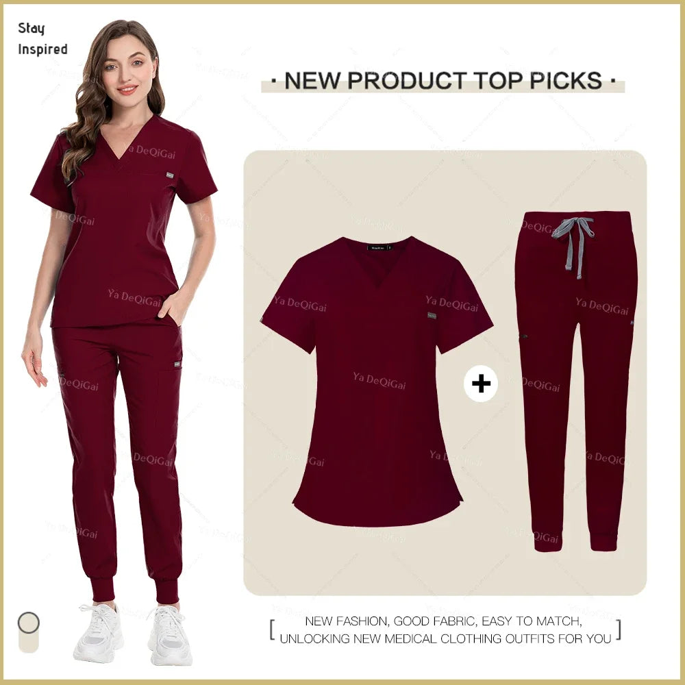 Elite Unisex High-End Scrub Set