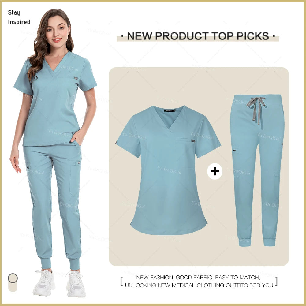 Elite Unisex High-End Scrub Set