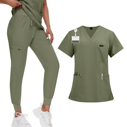 Unisex Elite Wrinkle-Resistant Scrub Set