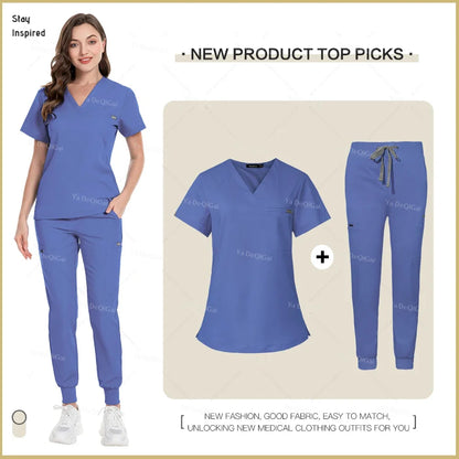 Elite Unisex High-End Scrub Set