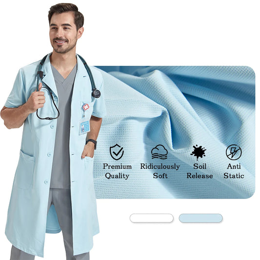 Men’s White Lab Coat 706-100
