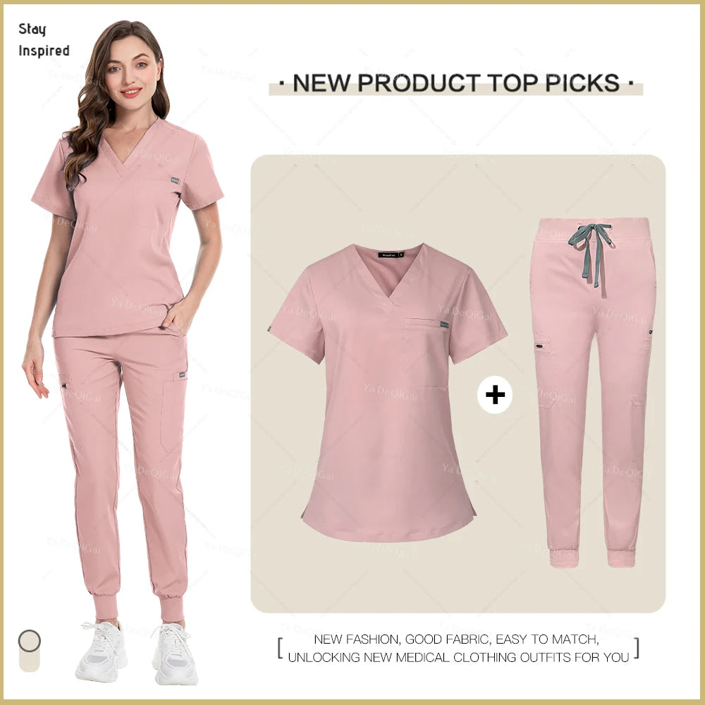 Elite Unisex High-End Scrub Set