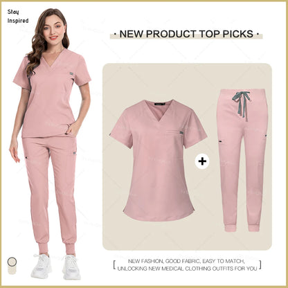 Elite Unisex High-End Scrub Set