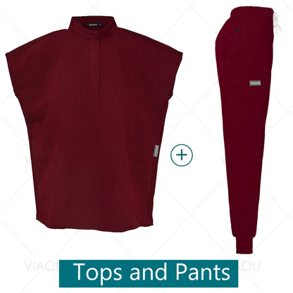 VIAOLI Unisex Jogger Scrub Set