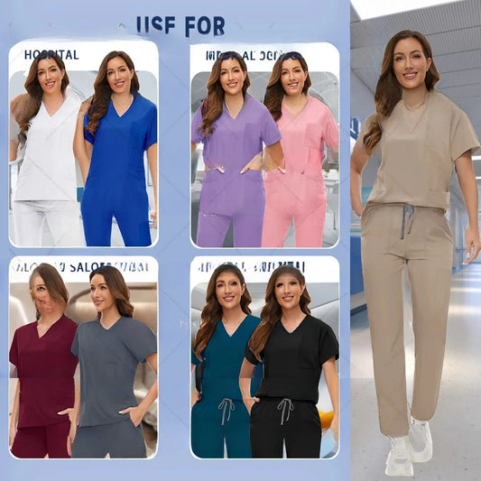 Unisex Professional Medical Scrub Set Wholesale