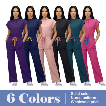 Elite Customizable Zipper Scrub Set