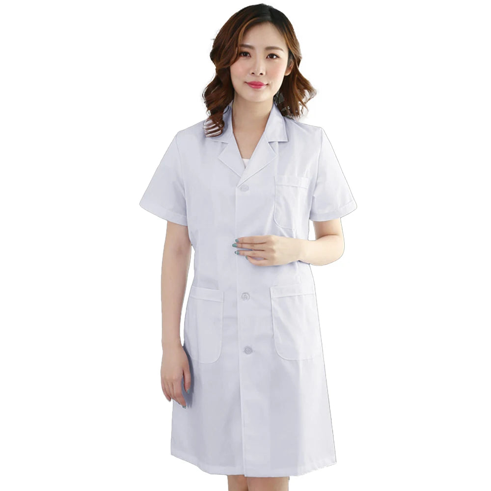 Women's Professional White Lab Coat