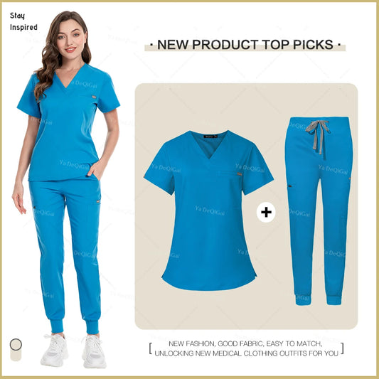 Elite Unisex High-End Scrub Set
