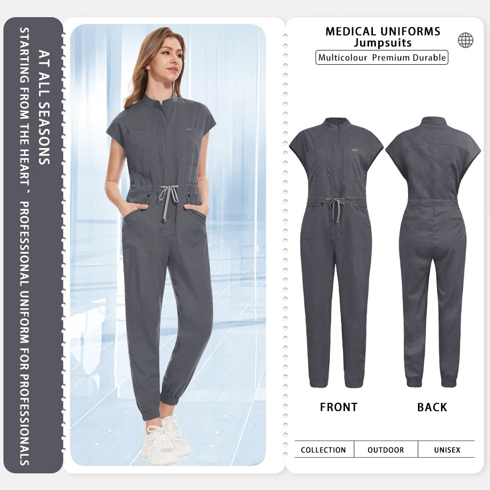 Bioscrubs Women's Medical Scrub Jumpsuit